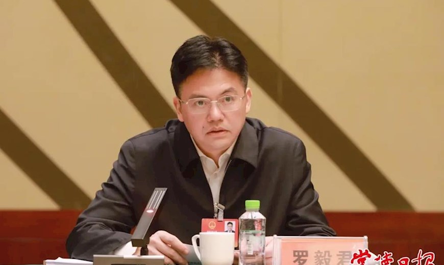 罗毅君参加常德市八届人大四次会议澧县代表团审议