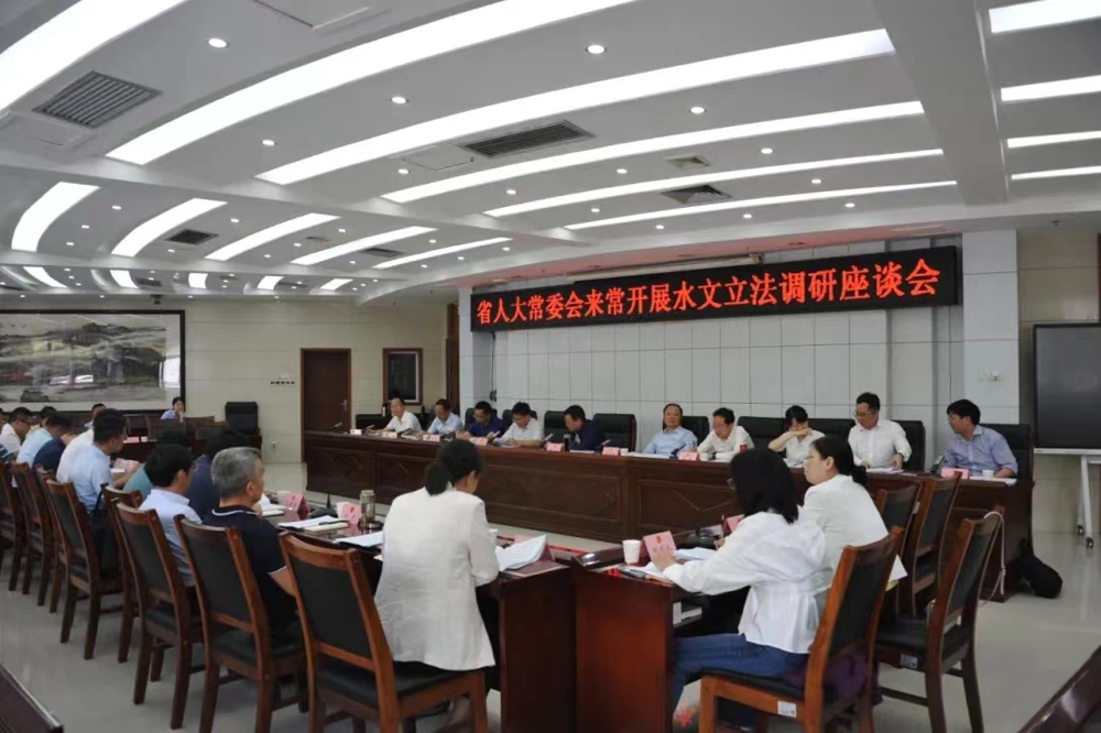 陈飞调研座谈会