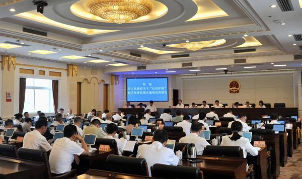 市人大常委会完成“法治护绿”执法检查