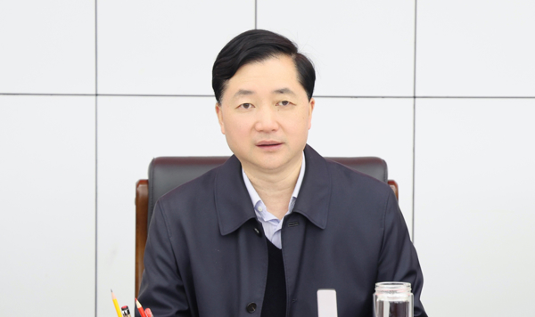 蒋锋主持召开市人大常委会机关4月份工作调度会