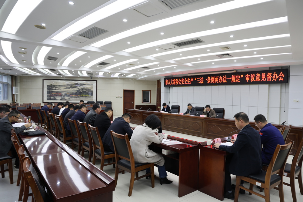 呙滨辰出席市人大常委会相关审议意见研究处理情况督办会