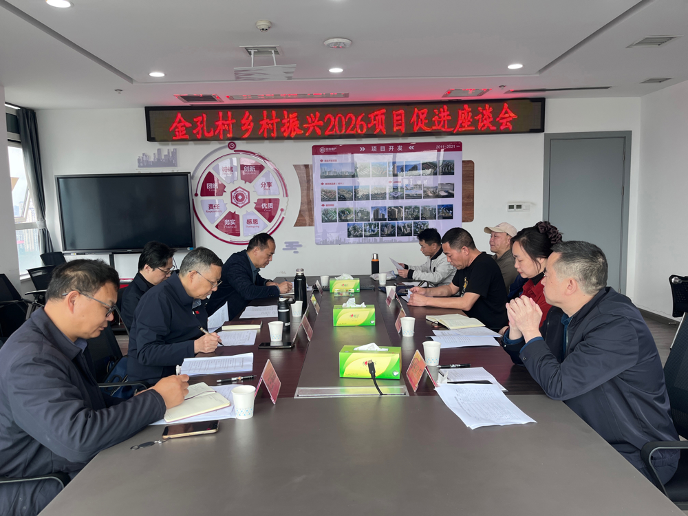 呙滨辰调度金孔村乡村振兴工作