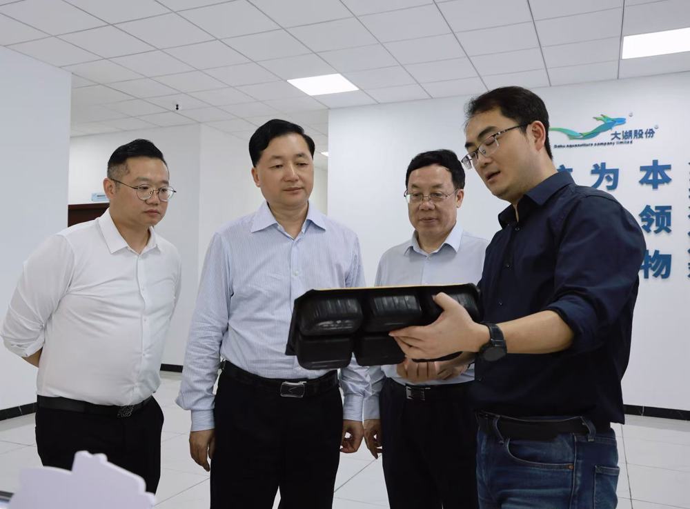 蒋锋率队走访联系大湖健康产业股份有限公司