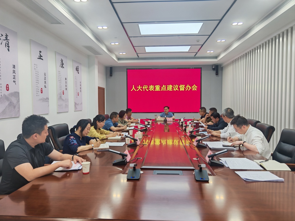 张阳出席人大代表重点建议督办会
