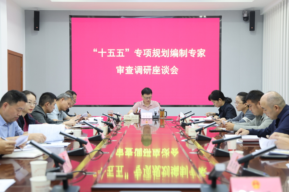 李育智出席“十五五”专项规划编制专家审查调研座谈会