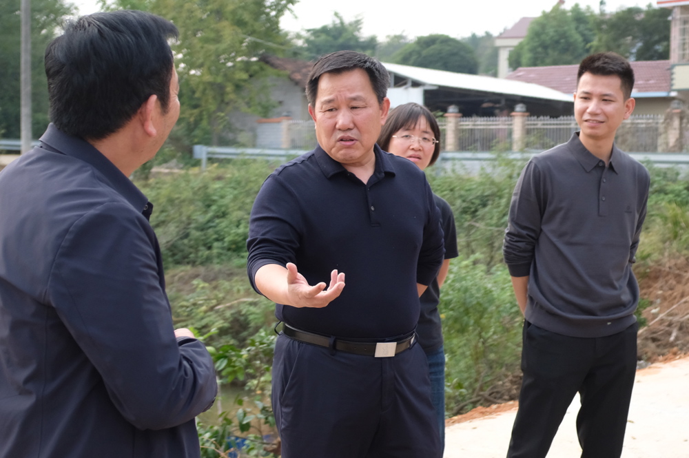 石玉林到临澧县调研督导驻村帮扶工作